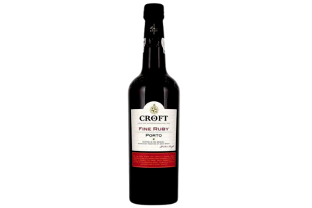 Vinho Portguês do Porto Ruby Croft Fine Tinto 750ml